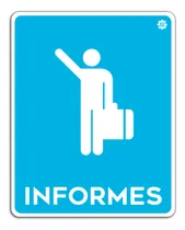 Comprar Señalamiento Informes Informativos Señal 30x40 Letrero