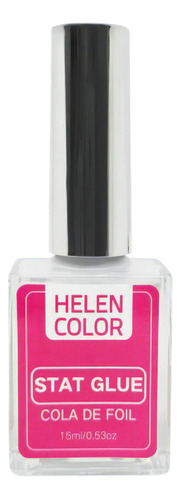 Cola De Foil Para Unhas Stat Glue Helen Color 15ml