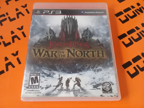 The Lord Of The Rings: War In The North Ps3 Físico Envíos