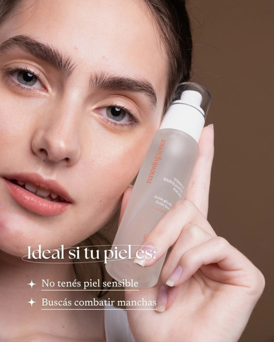Renewing Toner Kosmos Tónico Exfoliante y Renovador Con Glicólico 7% y láctico 3% Ideal para tratar manchas y prevenir los signos del envejecimiento 50ml