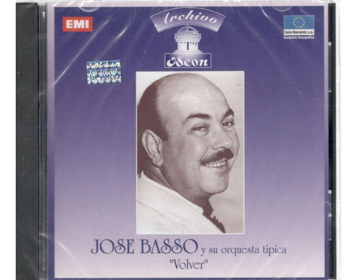 Cd José Basso Y Su Orquesta Típica - Volver 