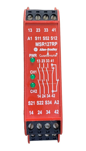 Relevador Allen Bradley 440r-n23135 Msr127rp