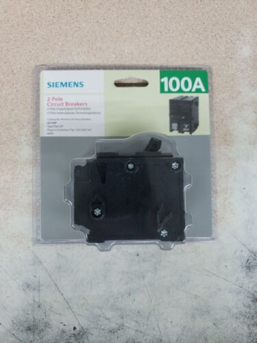 Siemens Q2100p 100 Amp Double-pole Type Qp Circuit Break Aan