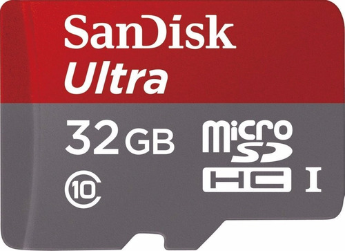Cartão Memória Sandisk Micro Sd 32gb Classe 10 Ultra 100mb/s