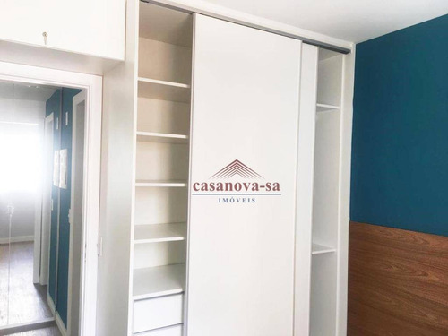 Imagem 12 de 30 de Apartamento Para Alugar, 39 M² Por R$ 2.300/mês - Perdizes - Px Puc São Paulo/sp - Ap0591