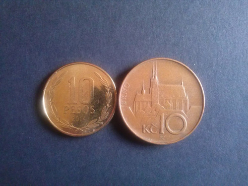 Moneda Republica Checa 10 Kc 1995 Ca04