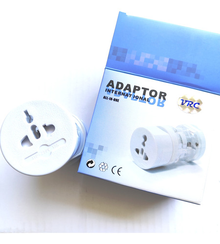 Adaptador Viajero, Enchufe Universal Para Viajes 