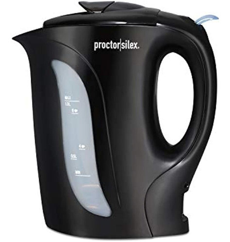 Hervidor De Agua Cafetera Proctor Silex Negro K2071ps
