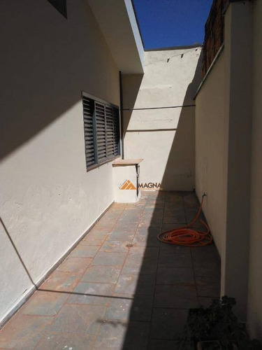 Casa Com 3 Dormitórios Para Alugar, 123 M² Por R$ 1.600,00/mês - Vila Monte Alegre - Ribeirão Preto/sp - Ca2467
