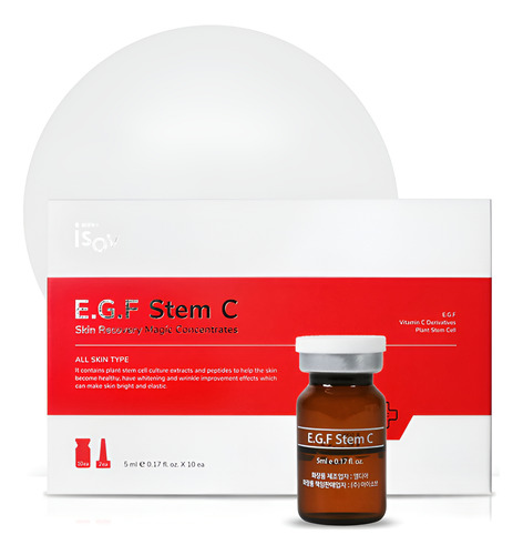Exosomas E.g.f. Stem C Ampollas X10 Facial Isov Sorex Momento De Aplicación Día/noche Tipo De Piel Todo Tipo De Piel