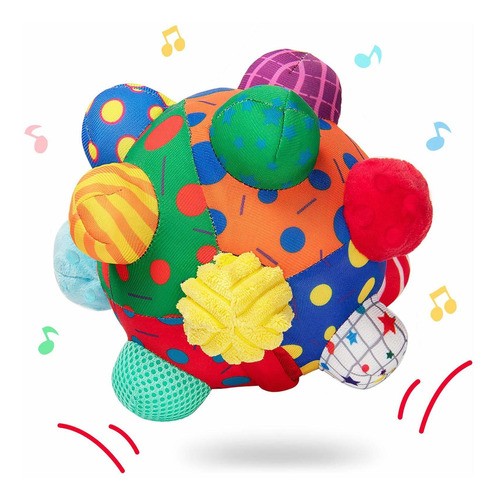 Teytoy Baby Music Shake Dancing Ball Toy,developmental Bumpy