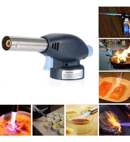 Soplete Flambeador Cocina Gastronómico Repostería Gas Butano