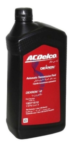 Liquido Transmisión Automática Acdelco Atf Dexron Vi