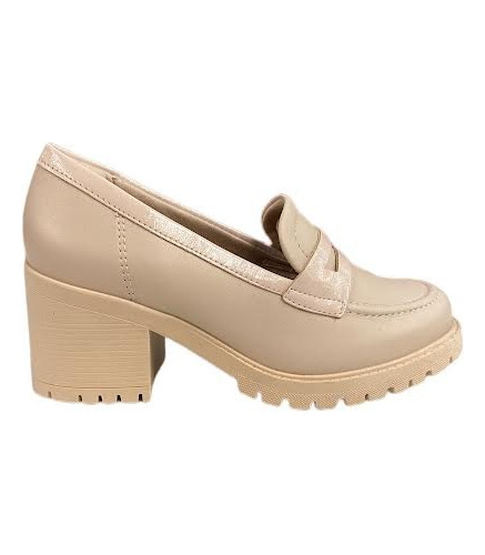 Mocasin Dama Comfortflex 23-73601 Taco 4 Cm Clasico