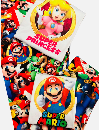 Pijama Mario Bross Para Parejas