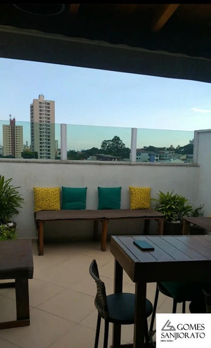 Imagem 7 de 18 de Apartamento Para A Venda No Bairro Vila Alzira Em Santo André - Sp . - Ap01405 - 69427286