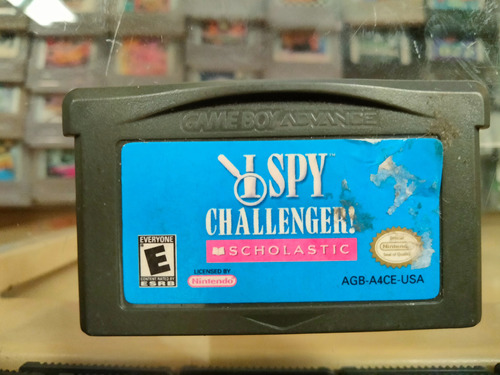 I Spy Challenger Scholastic Nintendo Gameboy Advance