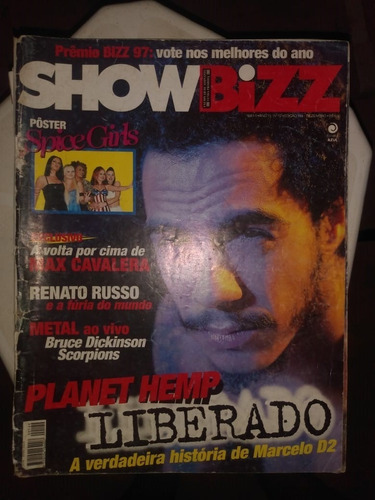 Revista Showbizz Verdadeira História De Marcelo D2