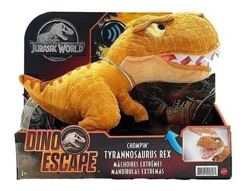 Jurassic World Peluche Tiranosaurio Rex Con 3 Sonidos Mattel