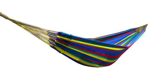 Imagen 2 de 3 de Hamaca Yucateca 100% Algodón Colores (azul,morado,verde,etc)