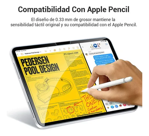 . 2 Piezas Mica Cristal Templado Para iPad Air 11 Inch M2