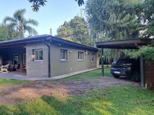 Casa + Departamento Independiente Con Piscina Y Amplio Parque