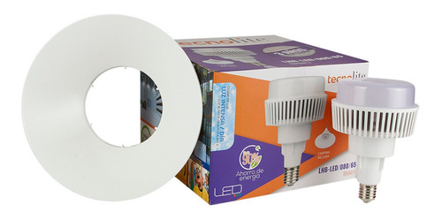 Focos Tecnolite Led Biham V E40 Luz De Dia Blanco