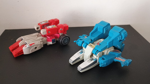 Transformers Topspin Y Clone Bot Lote 2 Figuras (Usado)