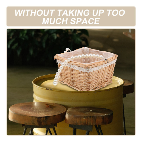 Cesta De Ratán Para Arreglos Florales, Bolsas De Flores Teji