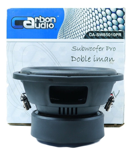 Bocinas Para Auto - Carbon Audio | Ca-sw85010pr Negro
