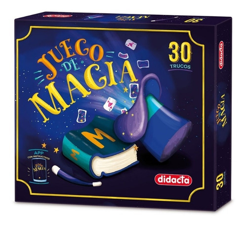 Juego De Magia 30 Trucos Didacta Juguete Mago Para Niños