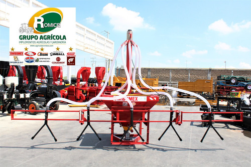 Imagen 8 de 12 de Fertilizadora Esparcidora Pulpo Swissmex 600 Kg De 5 Surcos