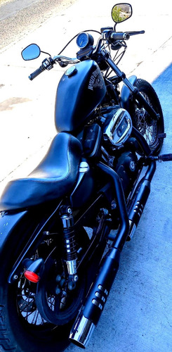 Sporster Iron 883 Color Negro Inyección Electrónica