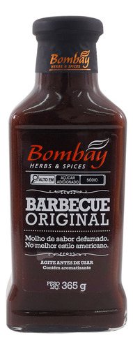 Bombay Herbs & Spices molho Barbecue 350gr