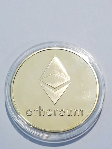 Moneda Ethereum Gold Coin  Colección Producción Limitada