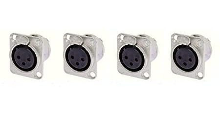 Imagen 2 de 3 de Conector Neutrik Nc3fd-l-1 Xlr Hembra