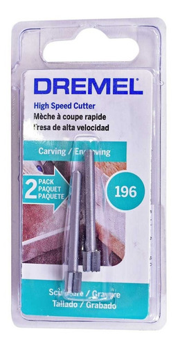 Escariador Paralelo Dremel 196-02, 7/32, 2 Unidades