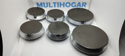 Kit De 6 Quemadores Para Estufa Acros Whirlpool Con Tapa