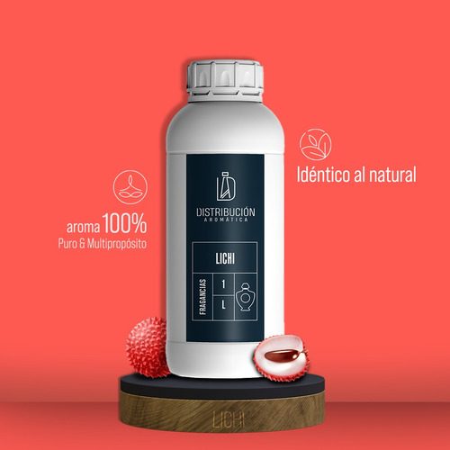 Esencia Lichi Para Diferentes Aplicaciones 1000ml