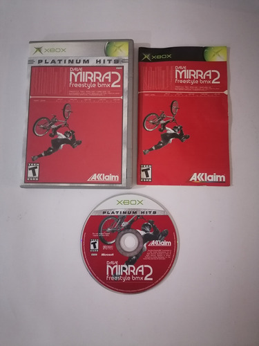 Dave Mirra 2 Freestyle Bmx Xbox Clásico 