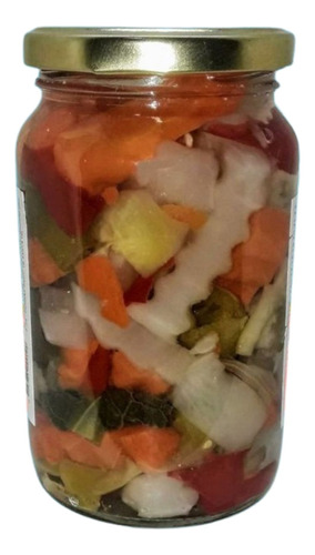 Pickles Mixtos Con Morron Gourmet 330g Sierra Azul  $odw