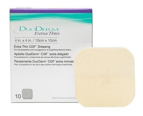Duoderm® Extra Thin 10cm X 10cm | 10 Apositos