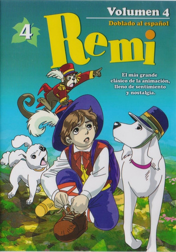 Remi Volumen 4 Cuatro Serie Animada Dvd