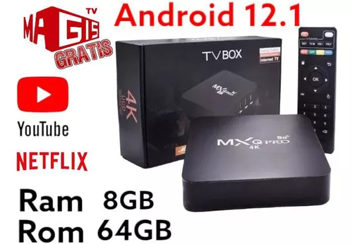 Tv Box 4K Programado 64GB Ram y 512 GB de Almacenamiento - Fainsa