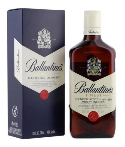 Whisky Ballantines 700 Ml Con Estuche Whiskies Whiskey