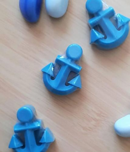 Pack De 15 Jabones En Forma De Anclitas Para .souvenirs