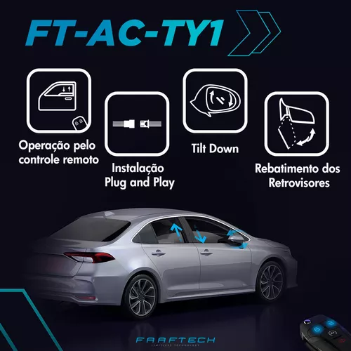 Modulo para Automatização: Espelho Retrovisor (Tilt Down