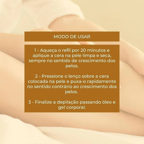 Kit 2 Cera Depilatória Roll On Clássica 100g - Depimiel