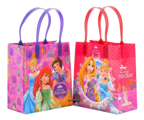 Disney Princess Paradise - Bolsas De Regalo Reutilizables (1