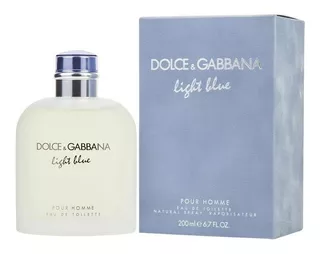 Dolce & Gabbana Light Blue Pour Homme Eau De Toilette 200 ml